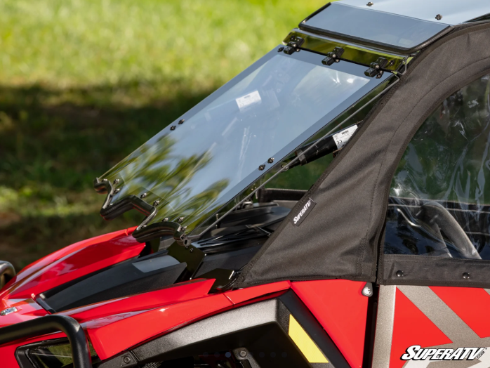 Thumbnail: Polaris RZR XP MaxDrive Power Flip Windshield
