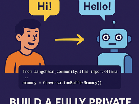 🚀 Your First Local AI Agent: Build a Fully Private Llama-Powered Chatbot with LangChain + Ollama
