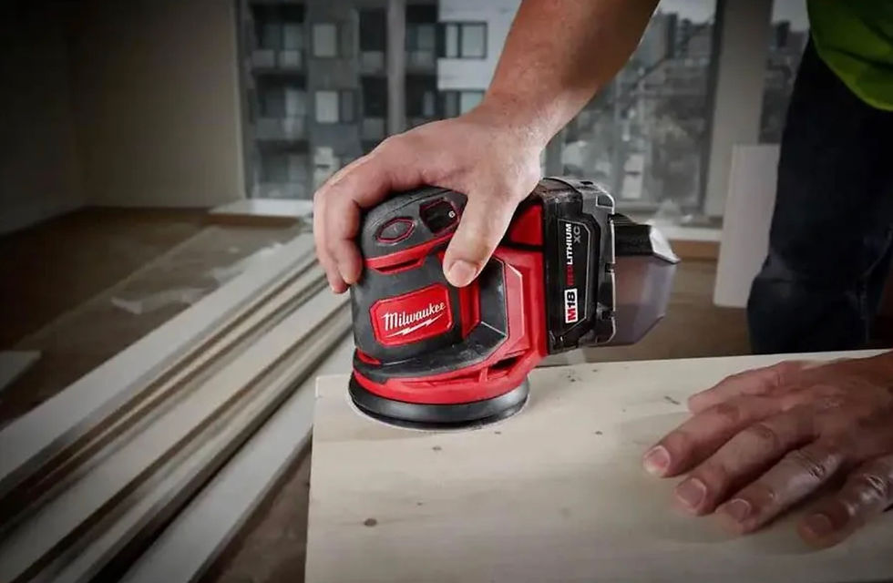 Miniatura: Milwaukee M18 18V Cordless 5 in. Random Orbit Sander (Tool-Only)-NEW