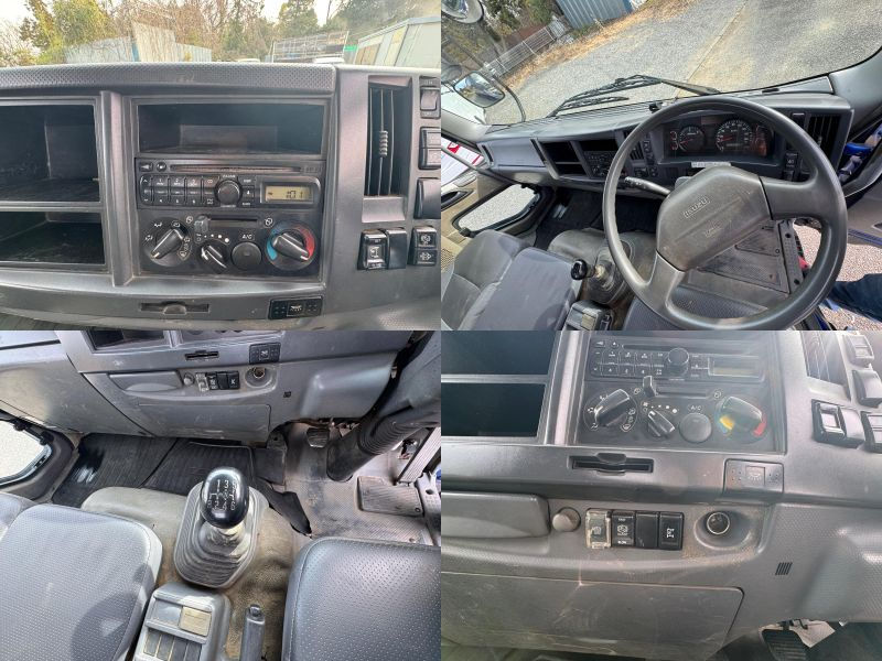 サムネイル： ISUZU フォワード アームロール ワンオーナー ダブルシリンダー ヒアブ 記録簿付 ETC