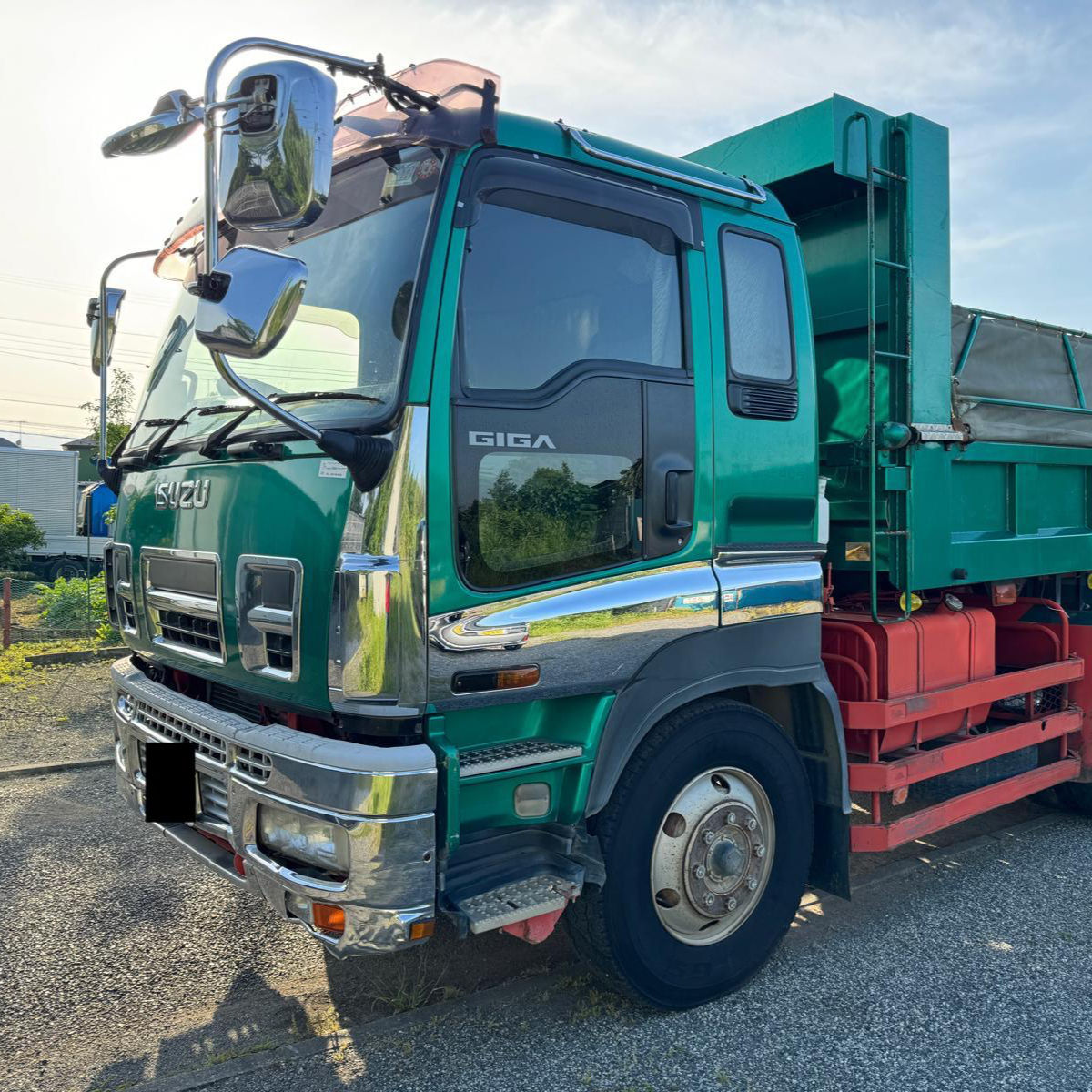 いすず ギガ ダンプ ワンオーナー 380馬力 (カタログ)  バックカメラ ETC