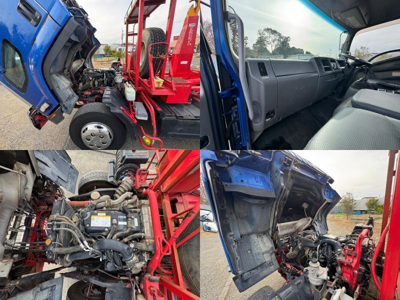 サムネイル： ISUZU フォワード アームロール ワンオーナー ダブルシリンダー ヒアブ 記録簿付 ETC
