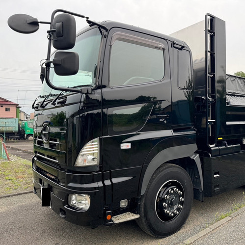 HINO プロフィア 記録簿付 リターダ(永久磁石式) 可動式リアバンパ 530