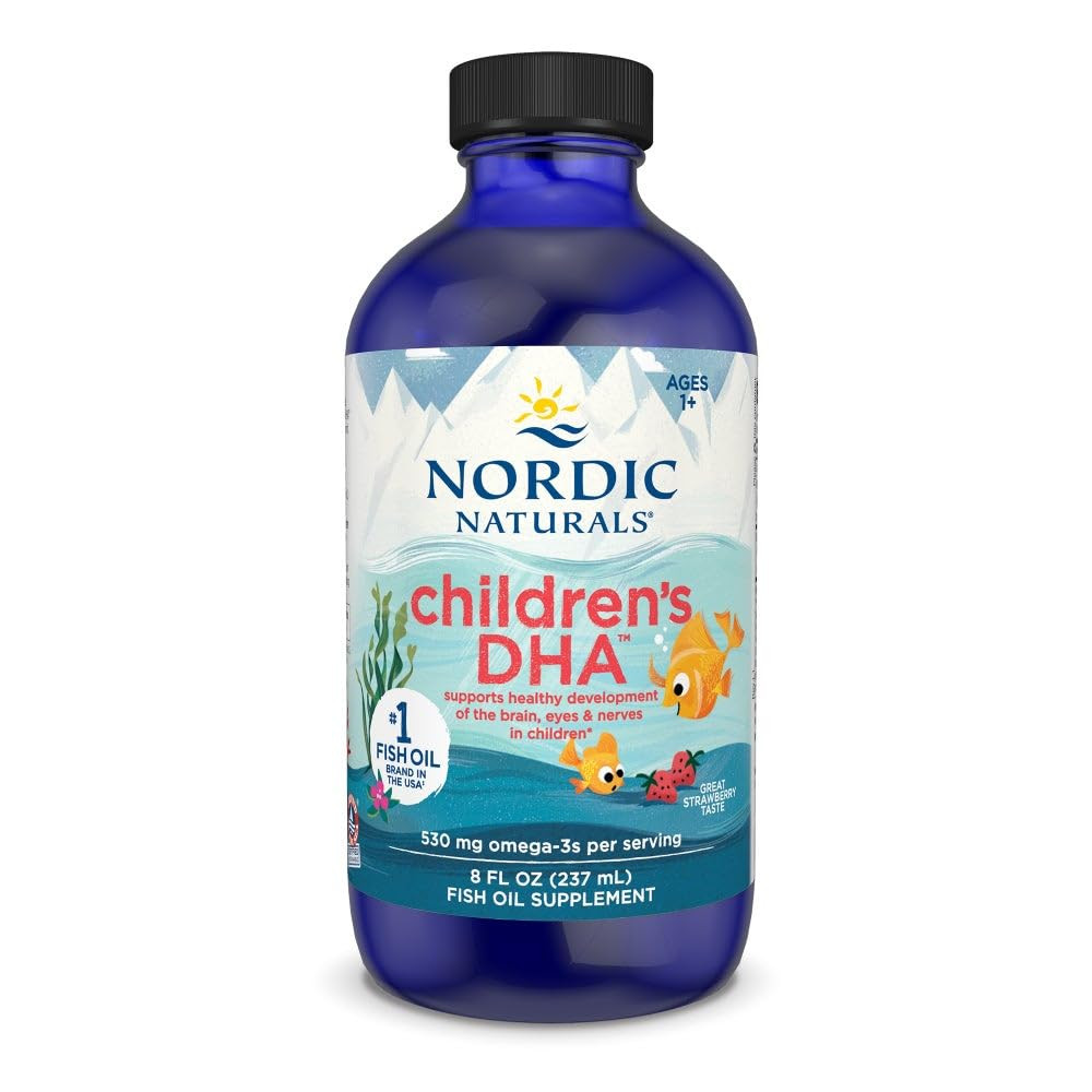 Nordic Naturals Children’s DHA, Strawberry, 8oz