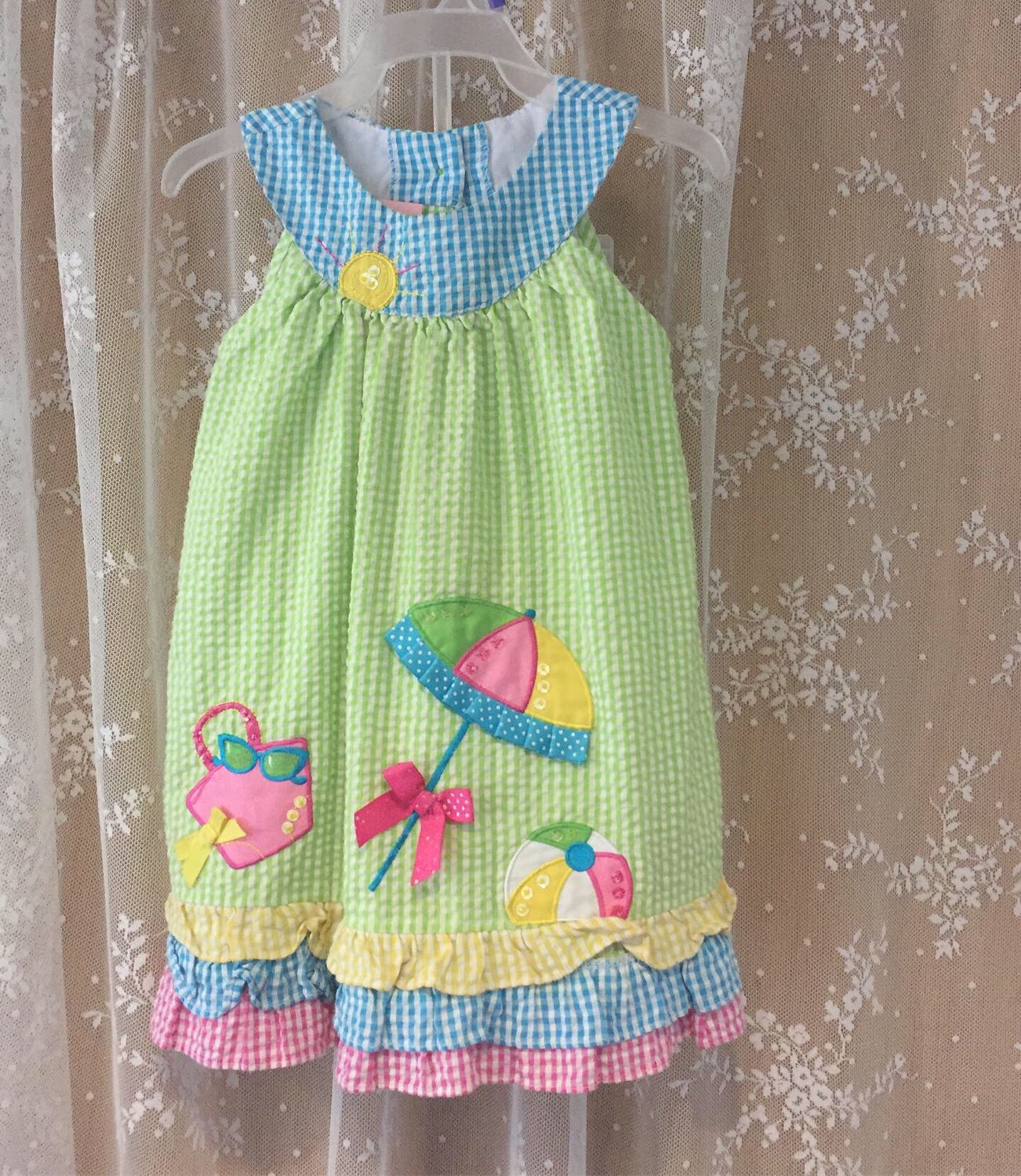 KIDS/24m beach themed sundress