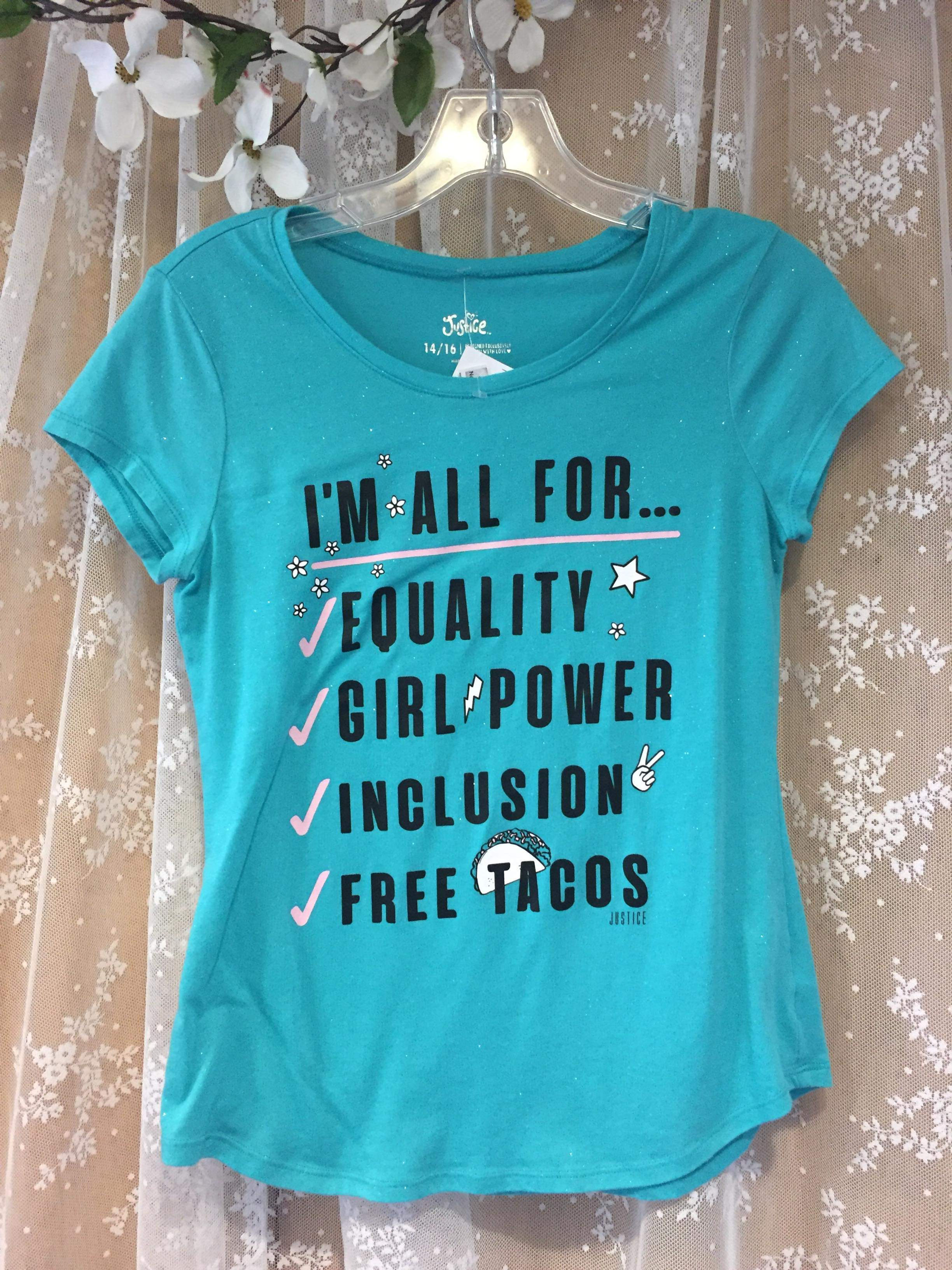 YOUTH/14-16 JUSTICE Taco Tee