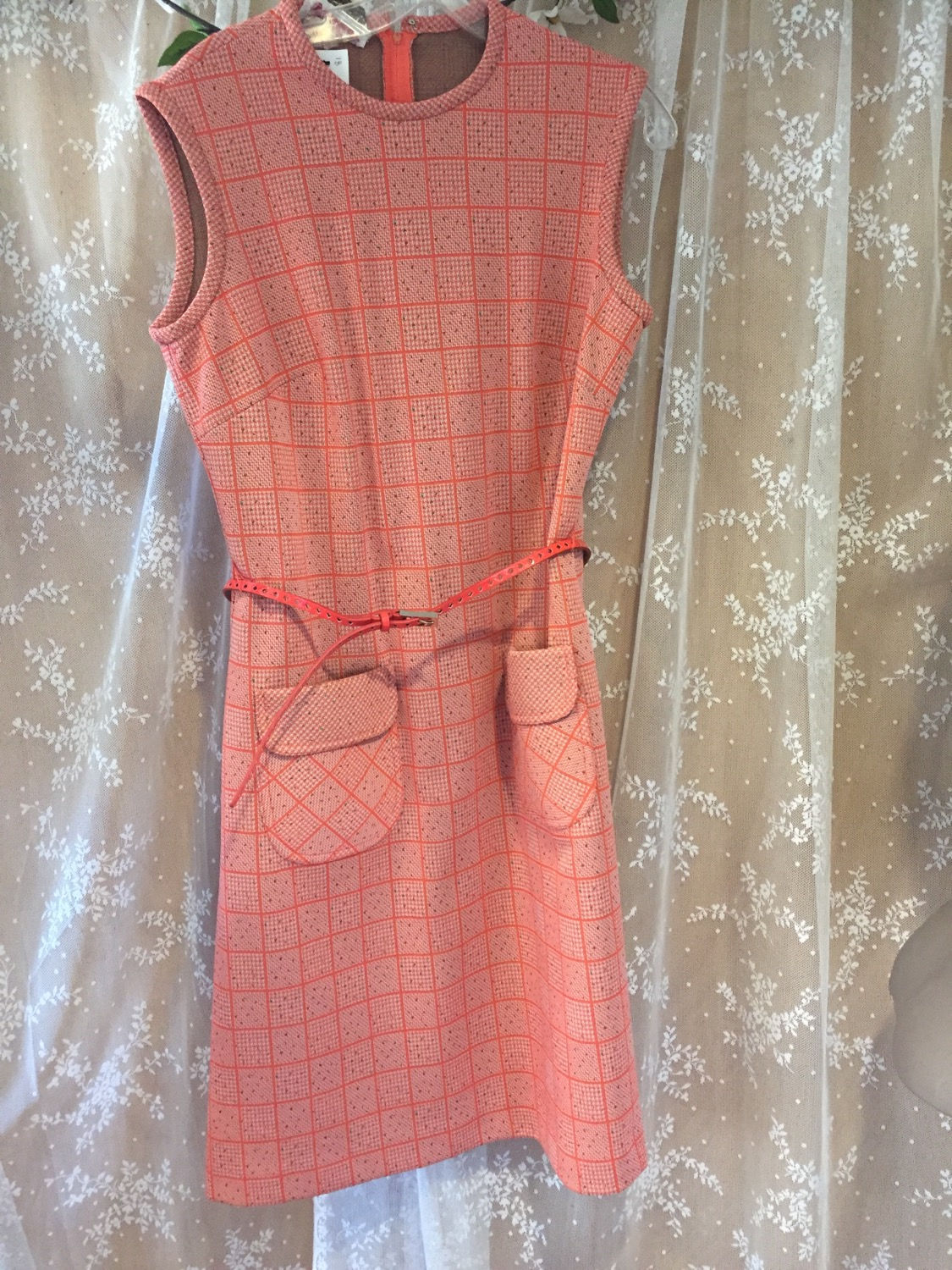XLarge dress vintage coral