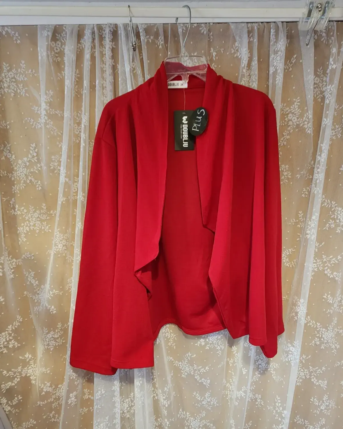 XLARGE nwt red cardigan