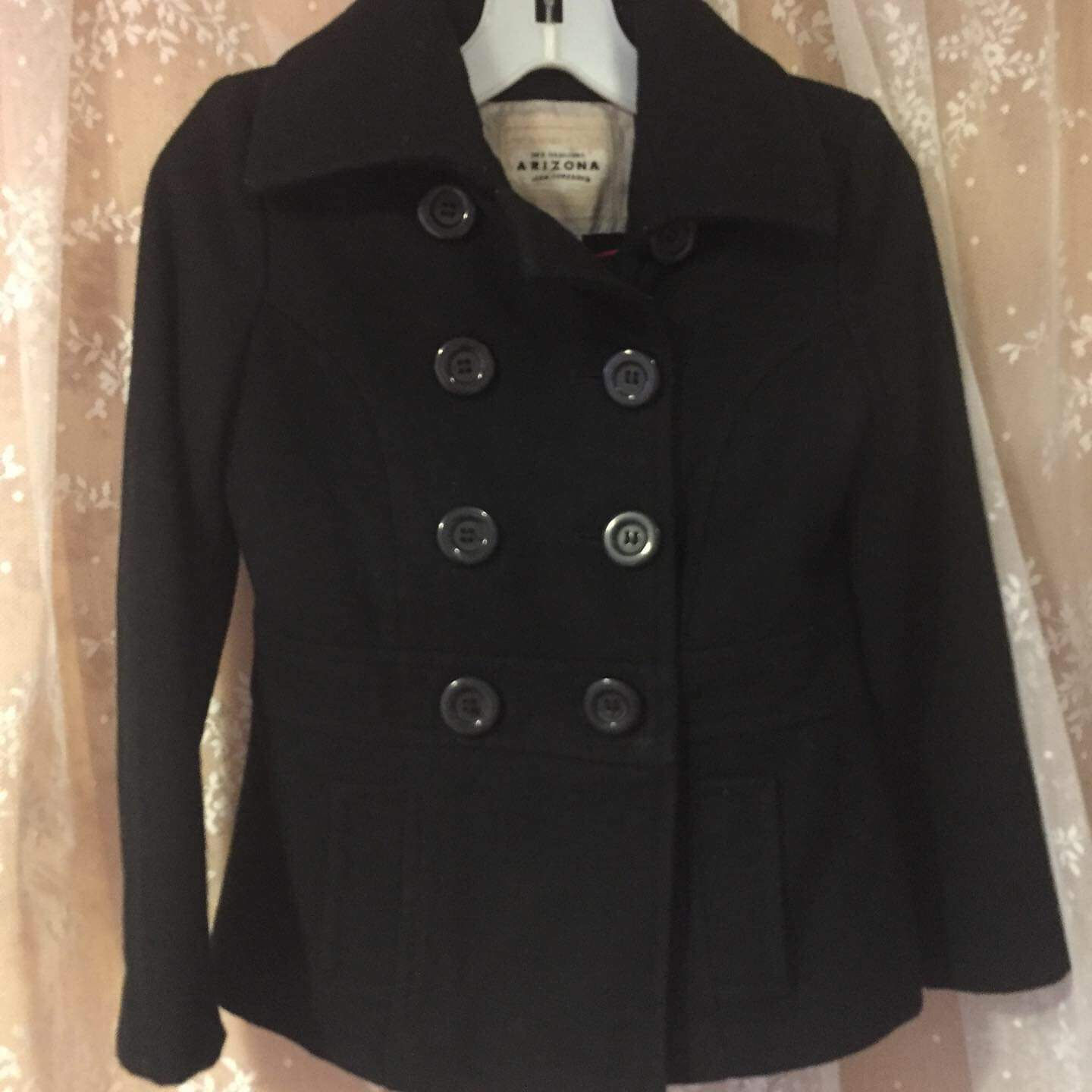 KIDS/5-6 black peacoat