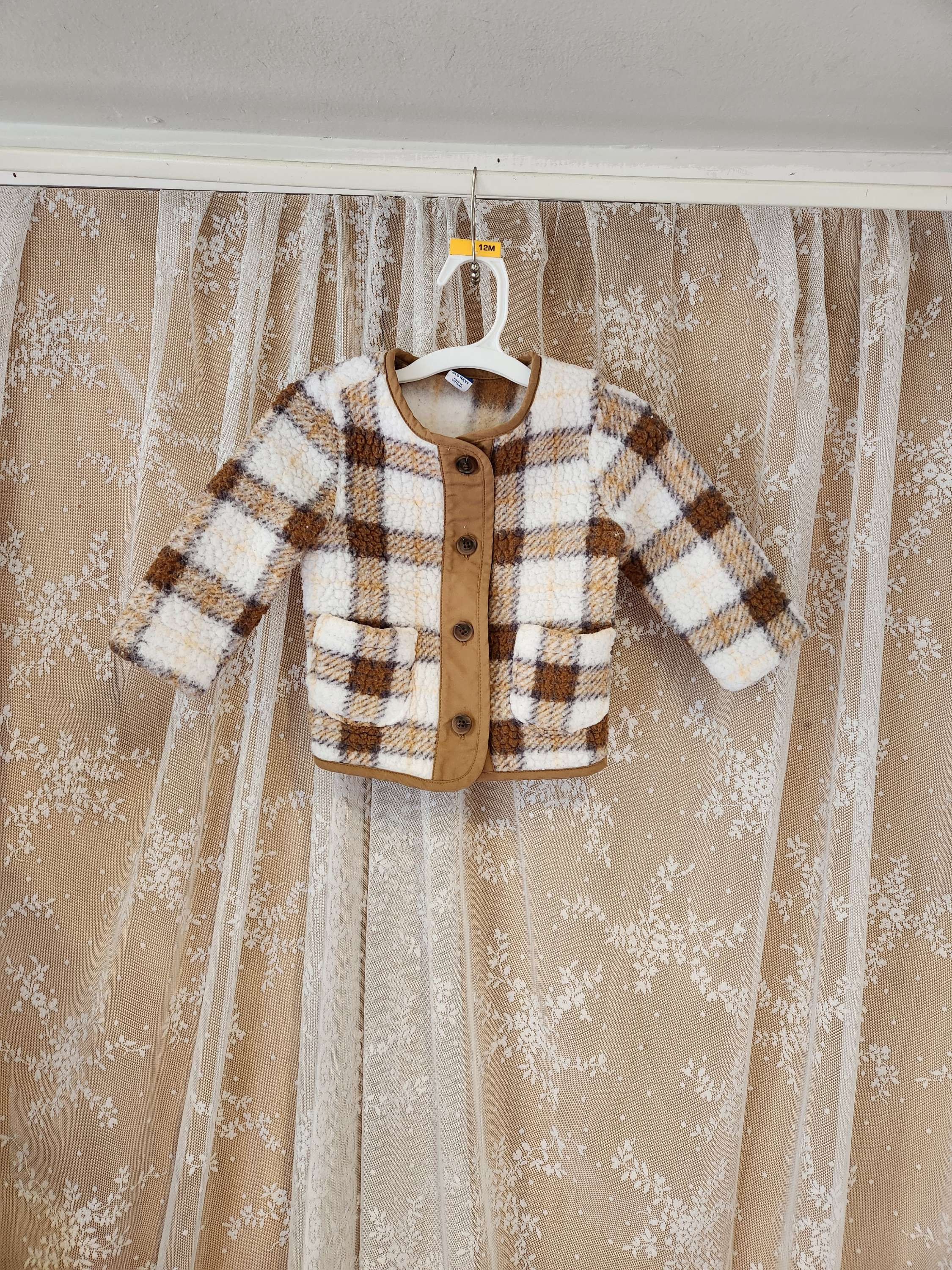 BABY/12-18M plaid  fleece