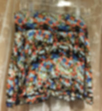 YOUTH/12-14 Colorful Floral Skirt