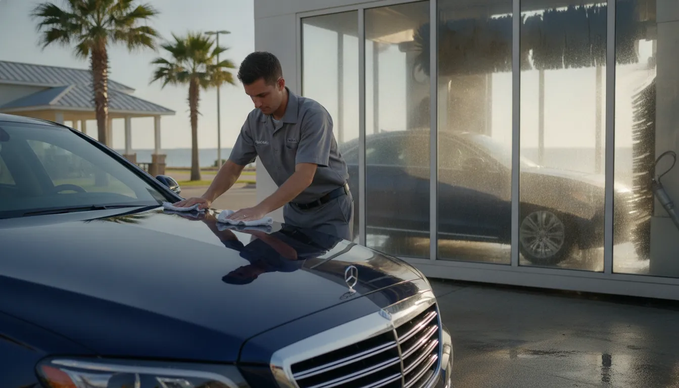 Hand Car Wash vs Express Wash for Gulf Coast Drivers