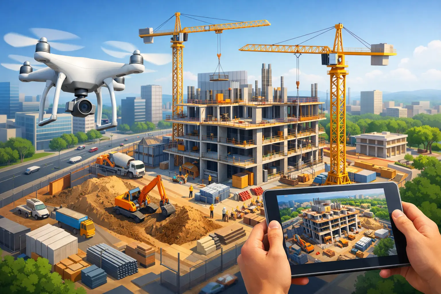Construction Progress Drone Photography That Works