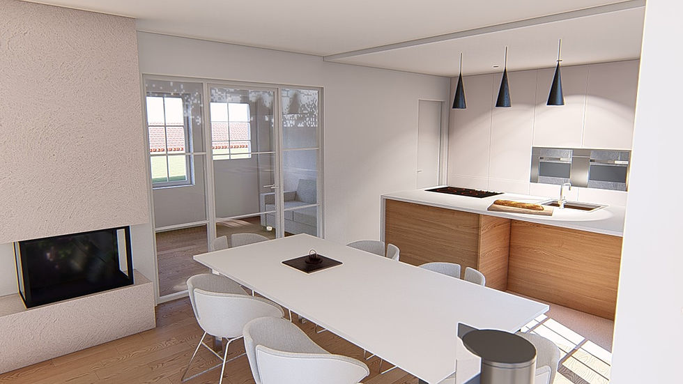 Sartrouville - Restructuration et rénovation d'une maison individuelle