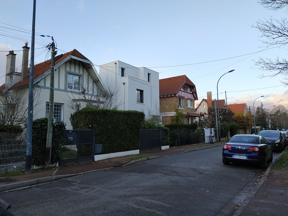 Le Vésinet - Surélévation d'une maison individuelle
