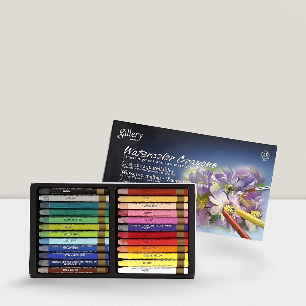 Indexkép: Mungyo Watercolor Crayone akvarellkréta készlet 24 db, karton dobozban
