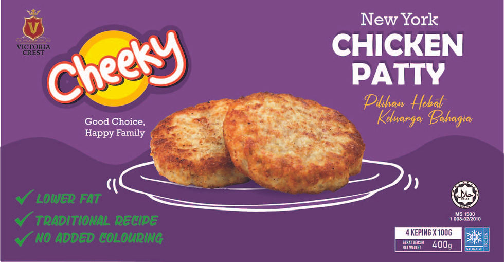 New York Chicken Patty Victoria Crest