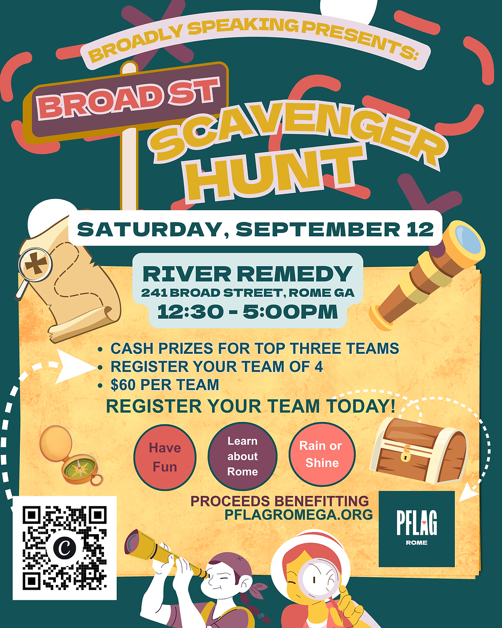 Broad Street Scavenger Hunt presented by Broadly Speaking
