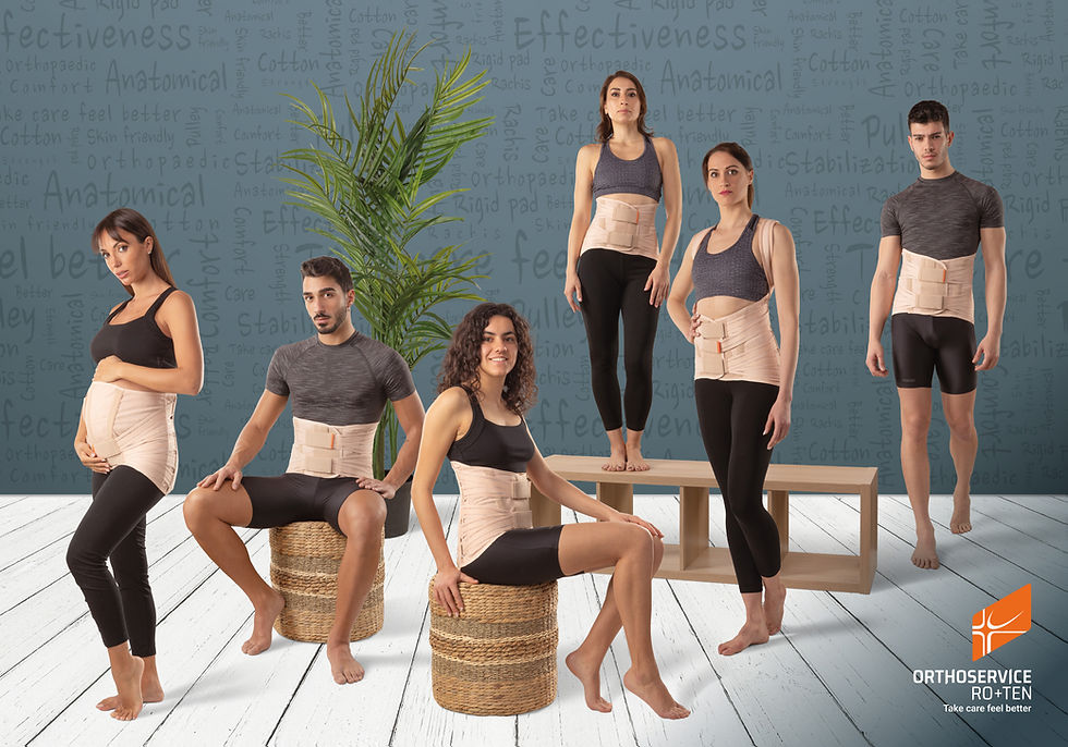 Sīktēls: Sat 35. Padded dorso-lumbar orthopaedic orthosis