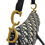 Thumbnail: Christian Dior Saddle Medium Blue Oblique Jacquard