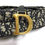 Thumbnail: Christian Dior Saddle Medium Blue Oblique Jacquard