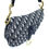 Thumbnail: Christian Dior Saddle Medium Blue Oblique Jacquard