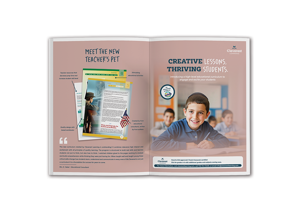 Ad design for Cleverest Learning