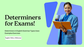 Determiners | Types, Uses & Examples with Exercises | English Grammar 