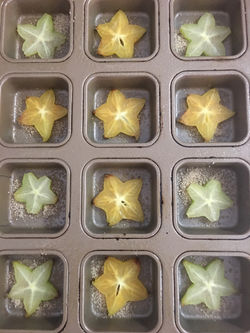 Starfruit in Baking Pan