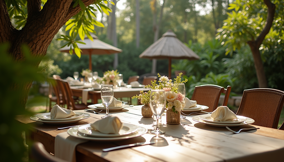 Planning your event at At Home in the Tropics