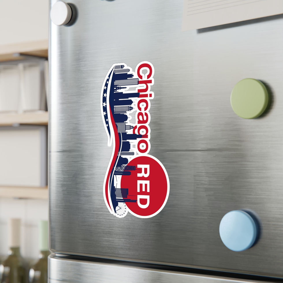 Thumbnail: ChicagoRED Kiss-Cut Vinyl Decals