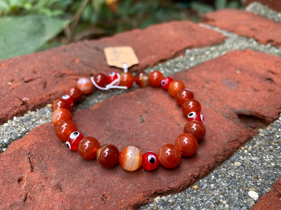 Beaded Evil Eye Bracelet