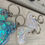 Thumbnail: Candy Colored Heart Keychains