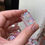 Thumbnail: Pink Holographic Rune Keychain