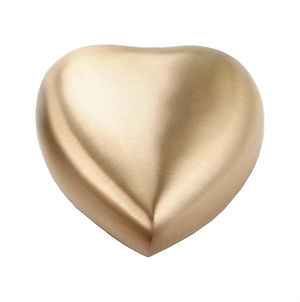 Brushed Bronze Heart Keepsake