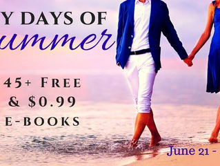 Lazy Days of Summer - 45 FREE and $0.99c now until 25 June