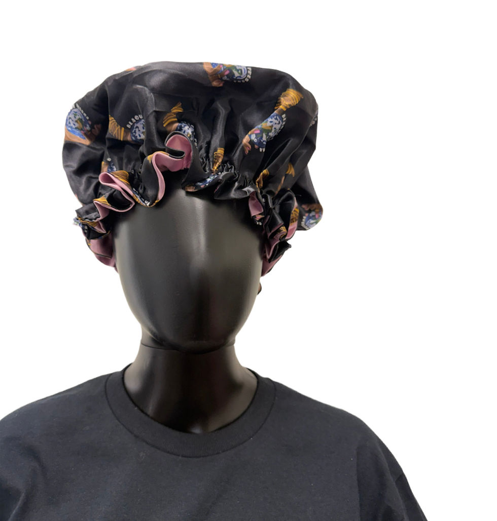 Thumbnail: Reversible Satin Bonnet (regular)