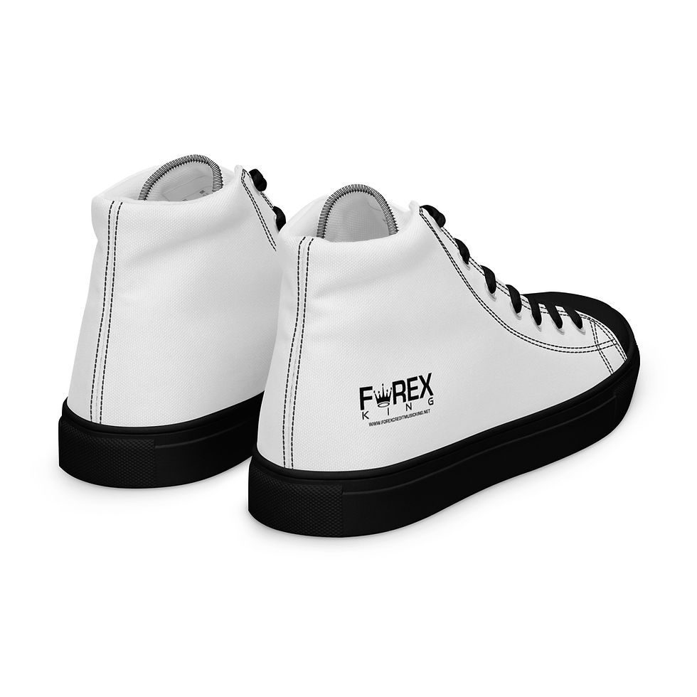Thumbnail: FOREX KING Men’s high top canvas shoes