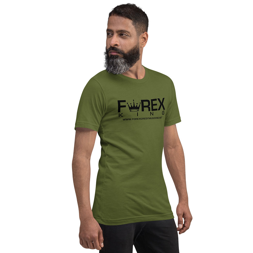 Thumbnail: FOREX KING Unisex t-shirt