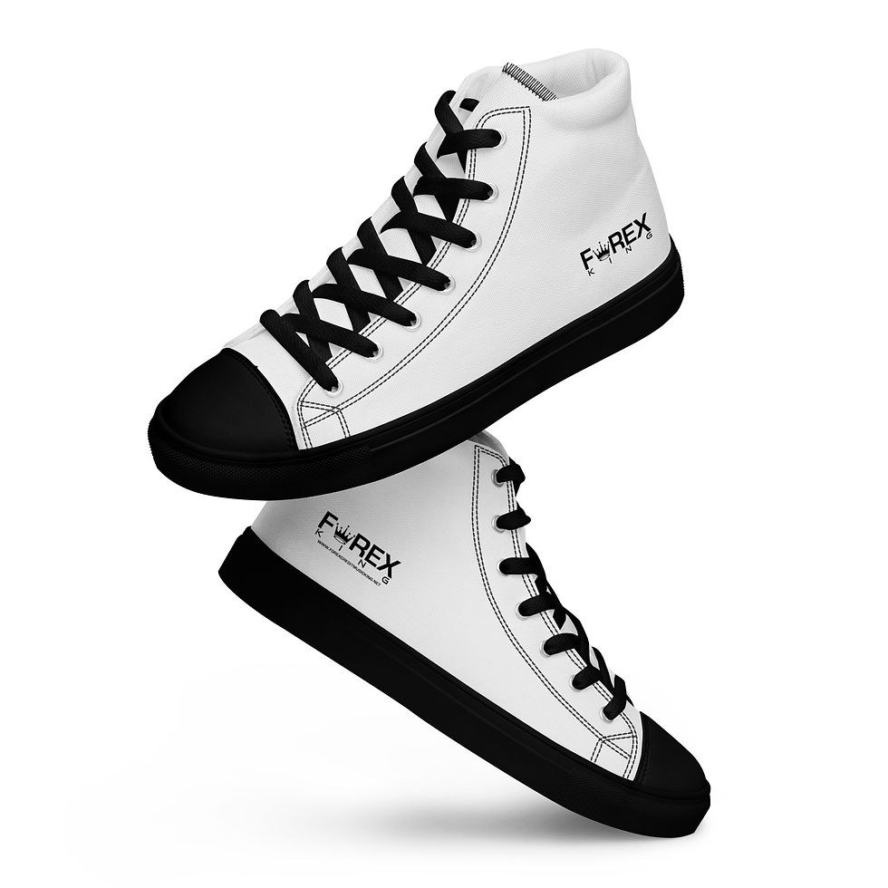 Thumbnail: FOREX KING Men’s high top canvas shoes