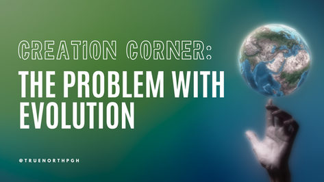 Creation Corner: The Problem With Evolution