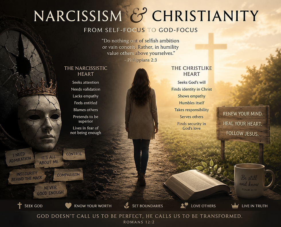 How to handle a narcissistic partner as a Christian