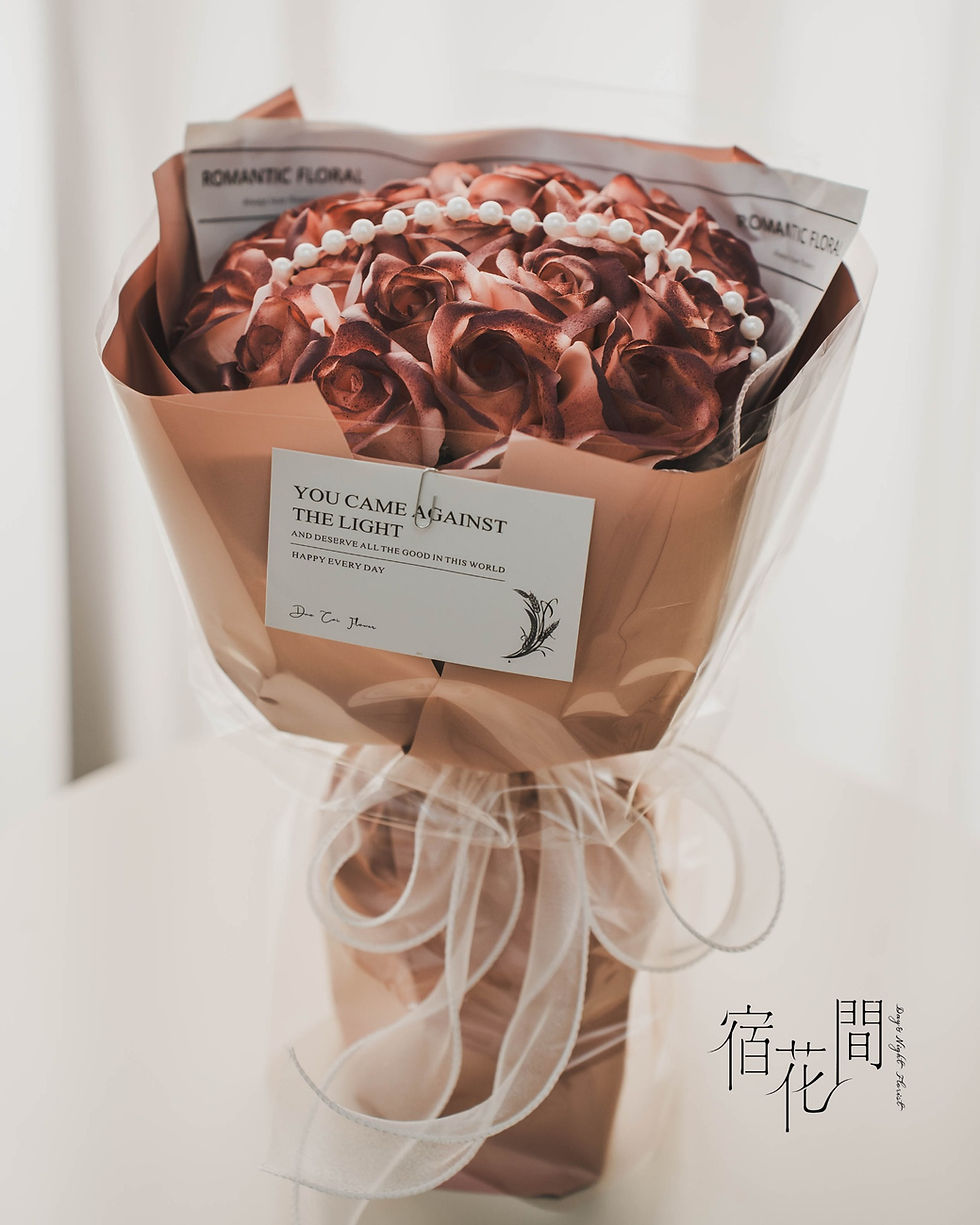 香皂花禮訂製|宿花間中壢・台中送禮花盒與節慶花禮