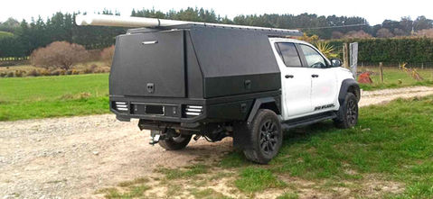 Ute deck, canopy, flatdeck, roof rack, tool boxes, hilux, toyota