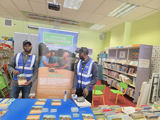 High blood pressure often has no symptoms, but regular checks can prevent serious health problems. Thank you to everyone who took part and helped make the outreach a success. 