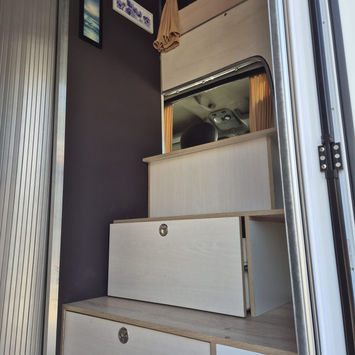 Discover freedom in Turkey! Rent our 6-person Renault campervan in Ankara. Solar A/C, hot water & full kitchen. Book your adventure!