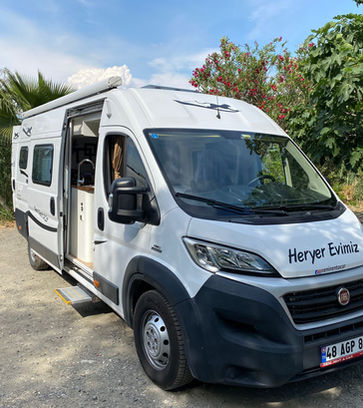 Rent a 2022 Fiat Ducato campervan in Fethiye or Dalaman