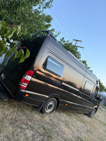 Rent a 2014 Mercedes Sprinter camper in Istanbul, Bakırköy. Manual transmission, large 150L water tank. Reliable motorhome for your Turkey trip.