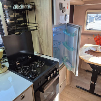 Discover freedom in Turkey! Rent our 6-person Renault campervan in Ankara. Solar A/C, hot water & full kitchen. Book your adventure!