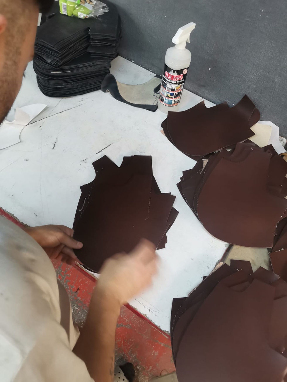 Ayakkabı Kampre ve çapraz yapımı